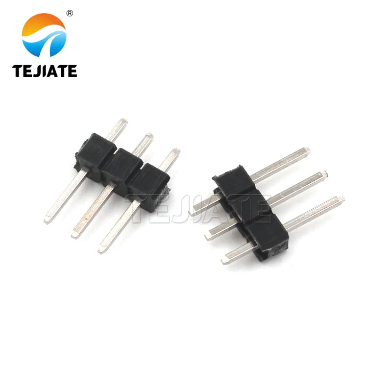 Single row pin spacing 2.54MM 1*2/3/4/5/6/7/8/10/12/20/30P copper pin header