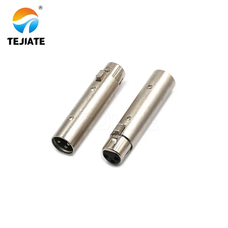 1PCS Cannon female head to 6.5 female 3-core Cannon male to RCA lotus audio female base 6.35 microphone adapter