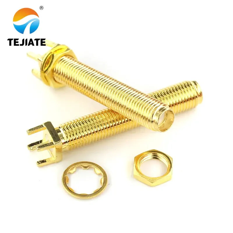 1PCS SMA-KE Antenna Base Connector Straight Header Square/Skew Foot Adapter