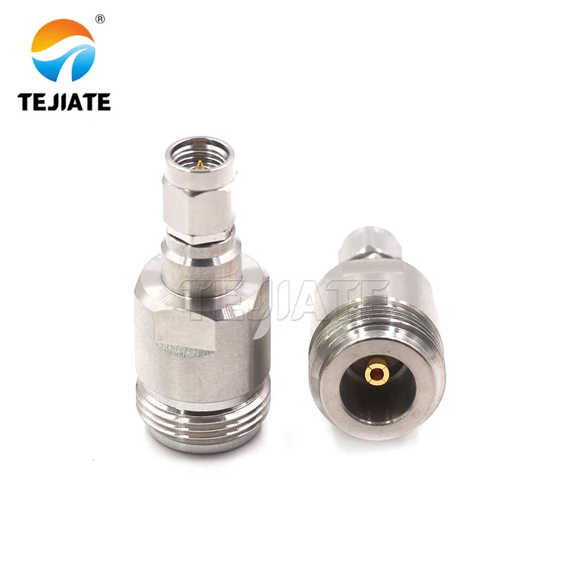 stainless steel millimeter wave SMA SMP N female to 1.85MM 2.4MM 2.92MM 3.5mm female rf coaxial high frequency adapter adaptor