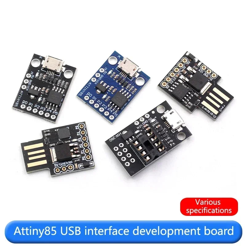 Attiny85 micro USB interface digispark development board expansion board V3.0 upgraded version programming board module