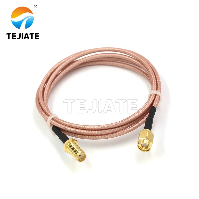 1PCS SMA adapter cable 2.4G wireless module router network card camera antenna extension cable RG316 coaxial line