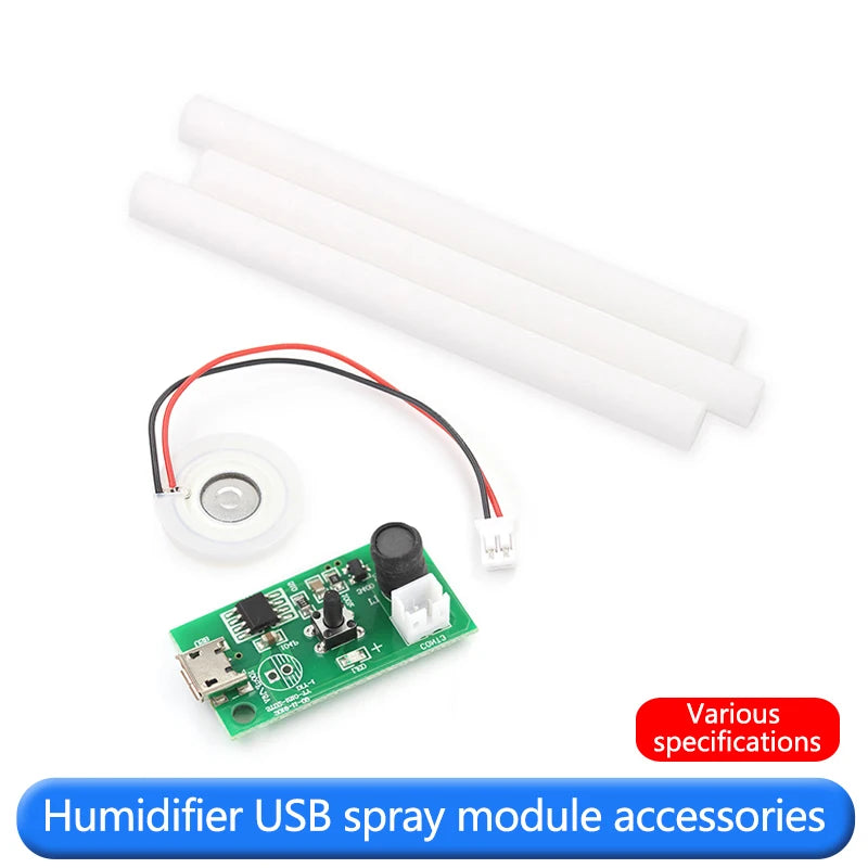 Humidifier USB spray module accessories atomizer DIY incubation experiment equipment circuit board driver