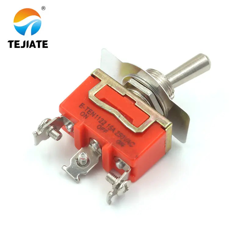Toggle Switch Toggle Rocker Switches E-TEN1122 3PIN ON-OFF-ON 15A 250V