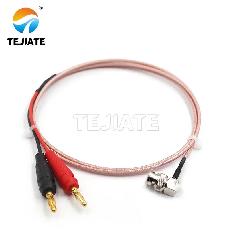 SMA/BNC/N/TNC/UHF/MMCX RF cable to 4mm red and black banana plug RG316 cable