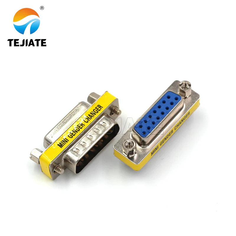 DB9/15/25 pin serial port male to female conversion head adapter RS232 male to male to female to female COM port