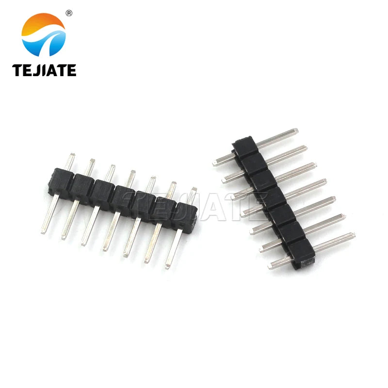 Single row pin spacing 2.54MM 1*2/3/4/5/6/7/8/10/12/20/30P copper pin header