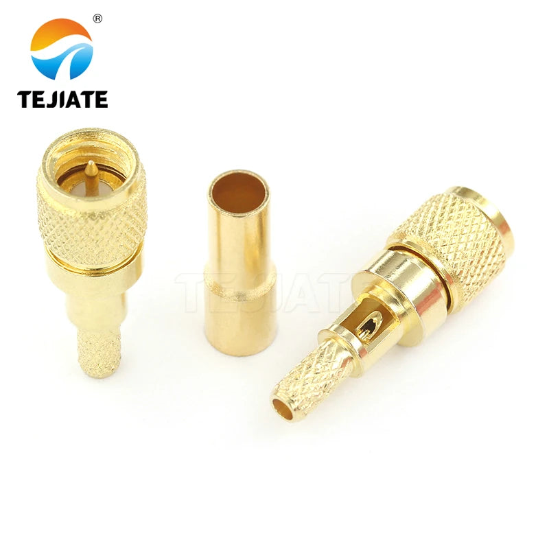 1PCS L5/M5-J/JW/KY/KK Dual Female and Male Conenctor Crimp Coaxila Cable adapter