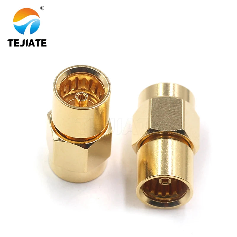 SMA to BMA RF Coaxial Connector DC-6GHz With Nut Mounting