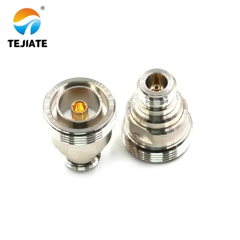 1PCS N to DIN L29 adapter L29/DIN-KK/JJ/JK male female center clamp RF coaxial straight connector adapter soldering