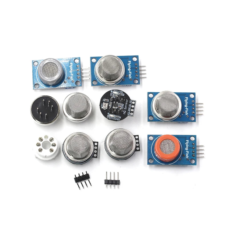 MQ-2-135-3-7-9 smoke air sensitive alcohol hydrogen carbon monoxide combustible liquefied sensor module probe