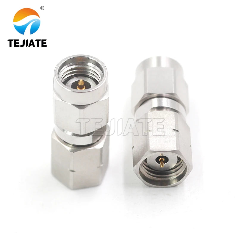 DC-40G 50G stainless steel millimeter wave 1.85mm 2.92mm 2.4mm female to male rf coaxial high frequency adapter adaptor