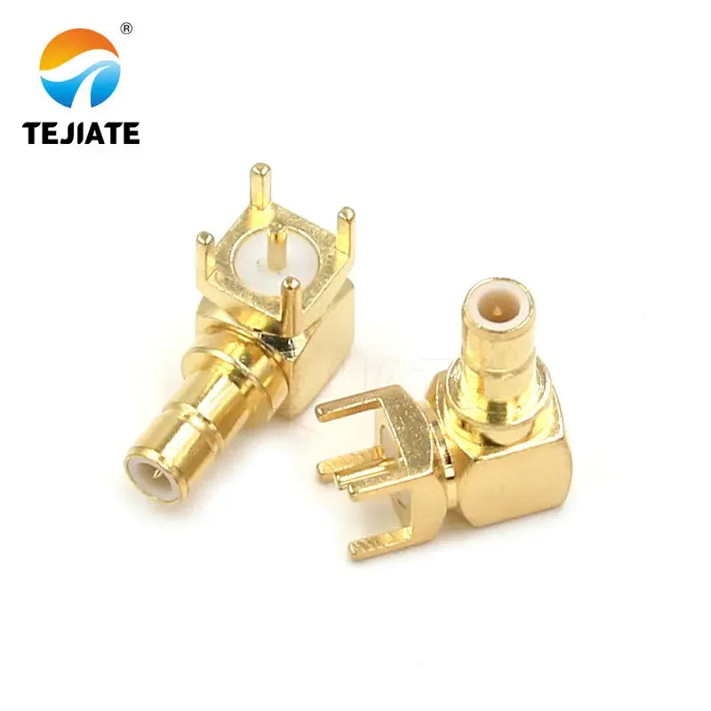 2PCS SMB RF Adapter Antenna Pedestal SMA to SMB-JJ/KK L-type BNC/SMA Male To SMB Male Header SMB Double Way Connector