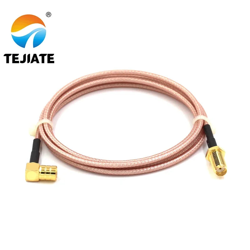 1PCS TEJIATE Adapter Cable SMB To SMA Type SMB-KW Convert SMA-KY 8-90CM 1M 1.5M 2M Length Connector RG316 Wire