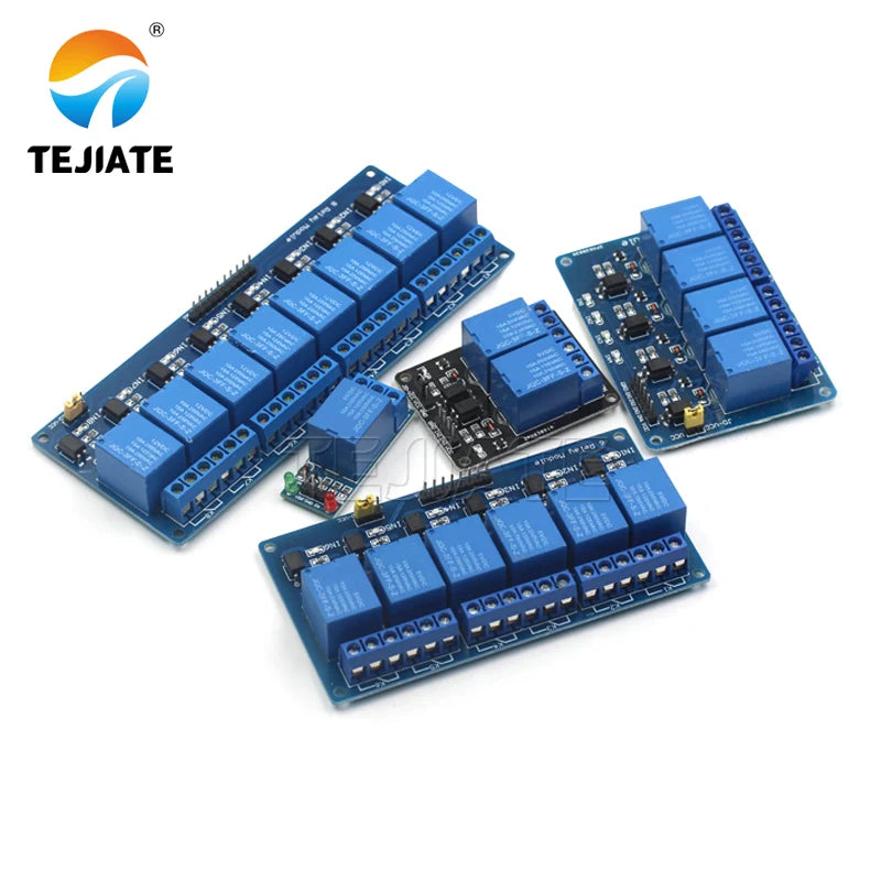 Relay Module 1 4 Channel 4 way Relay Module 5V 12V 24V 4 Channel Relay Module Shield ARM PIC AV ...