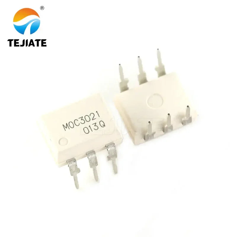 5PCS TEJIATE Optocoupler MOC3021 MOC3023 MOC3041 MOC3061 MOC3063 High-speed Transistor Photoelectric Output Optical Isolator