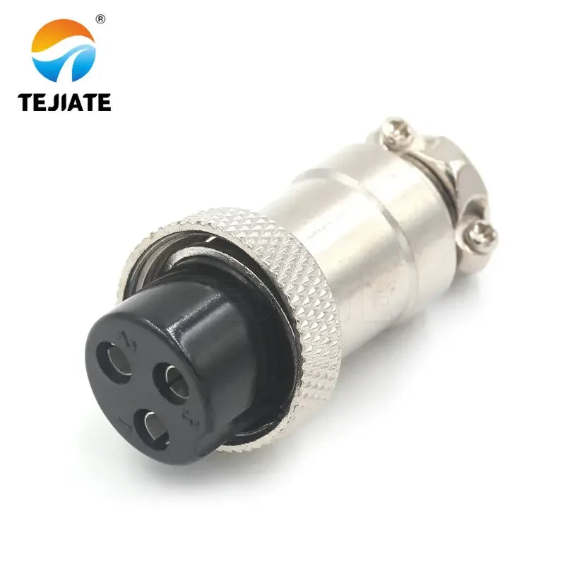 1PCS Aviation Plug Connecting Socket GX20 2/3/4/5/8/10/12Core Male/Female Header Voyage Adapter