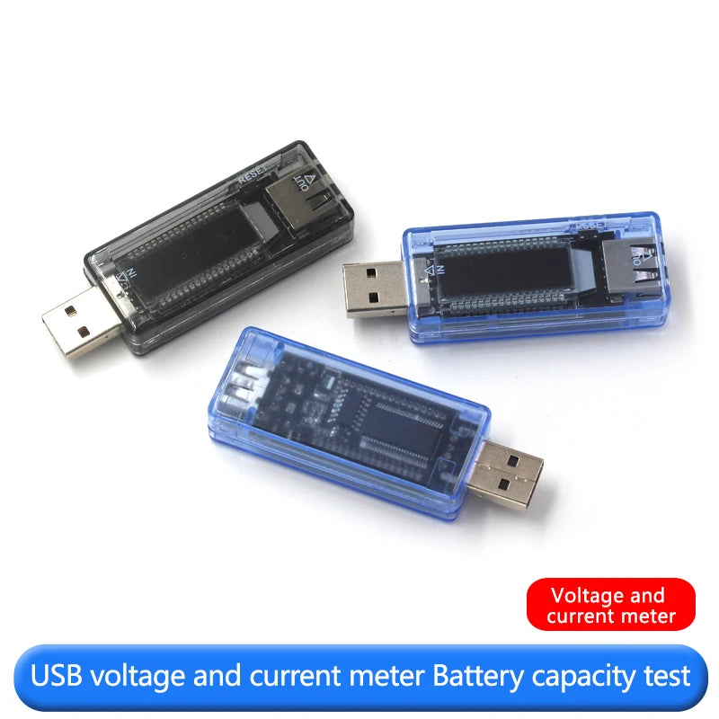 USB voltage and ammeter power capacity mobile power tester battery capacity test