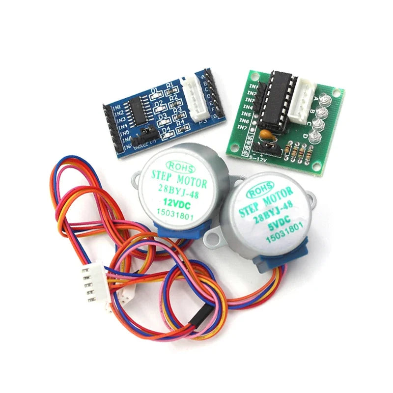 1pcs Stepper motor 28BYJ48 ULN2003 driver board 4 phase 5 wire 5V12V stepper motor reduction motor