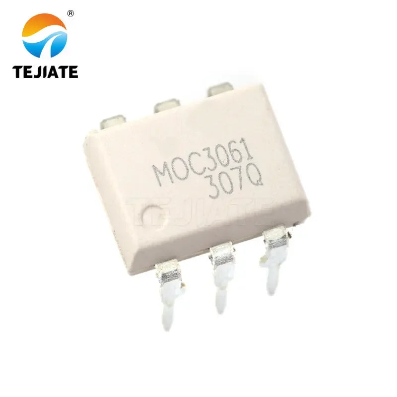 5PCS TEJIATE Optocoupler MOC3021 MOC3023 MOC3041 MOC3061 MOC3063 High-speed Transistor Photoelectric Output Optical Isolator