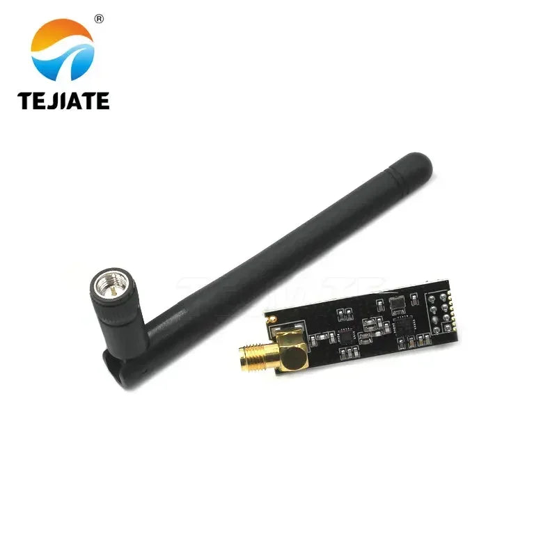1PCS Long-Distance 1100M Wireless Module NRF24L01+PA+LNA with Antenna for Enhanced Transmission Range