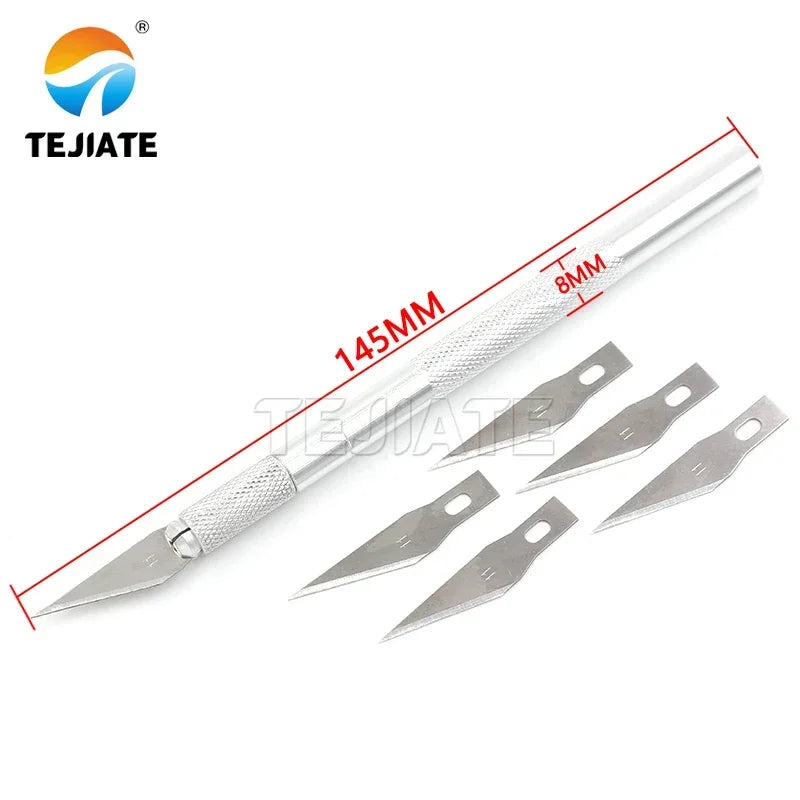 Full metal handle carving knife utility knife circuit board knife mobile phone film scraper repair