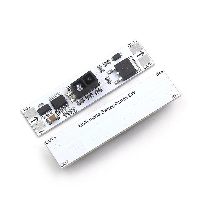Hand-sweep and wave sensor switch module suitable for 5V-12V-24V 72W inner cabinet wardrobe shoe cabinet LED light