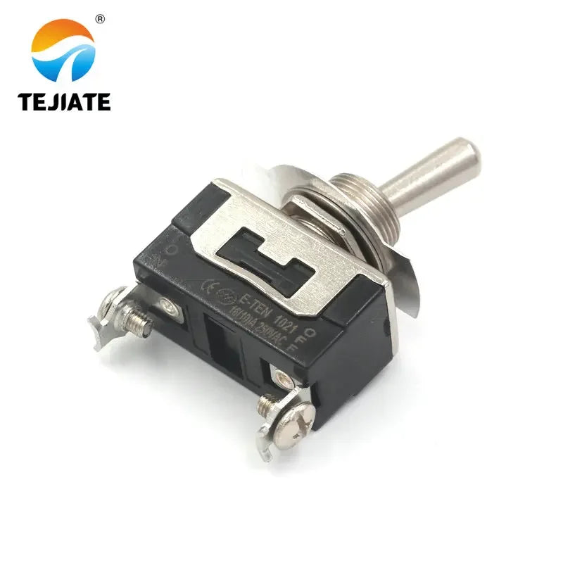 Heavy Duty SPST 2Pin 2 Terminal 10A AC 250V ON/OFF Rocker Toggle Switch E-TEN1021
