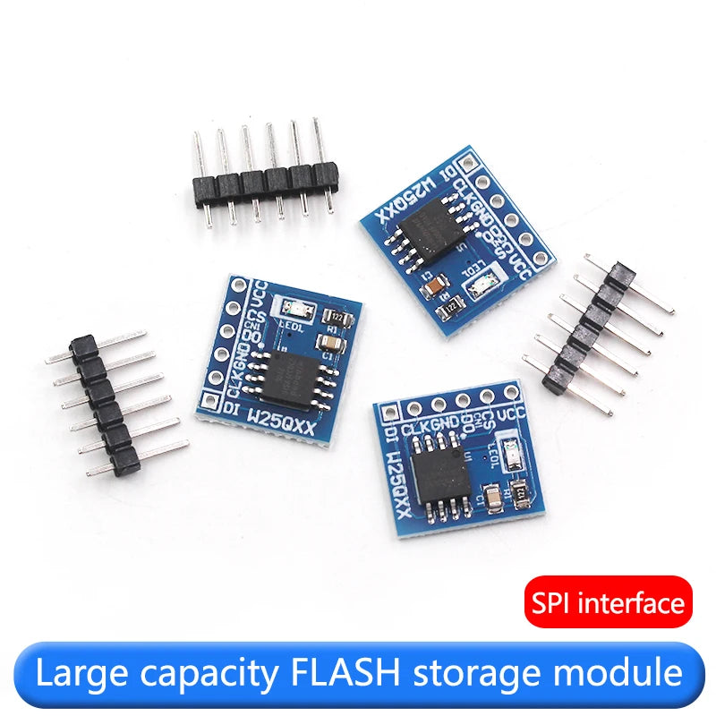 W25Q32 W25Q64/128 FLASH storage module SPI interface adapter board/32/64/128Mbit
