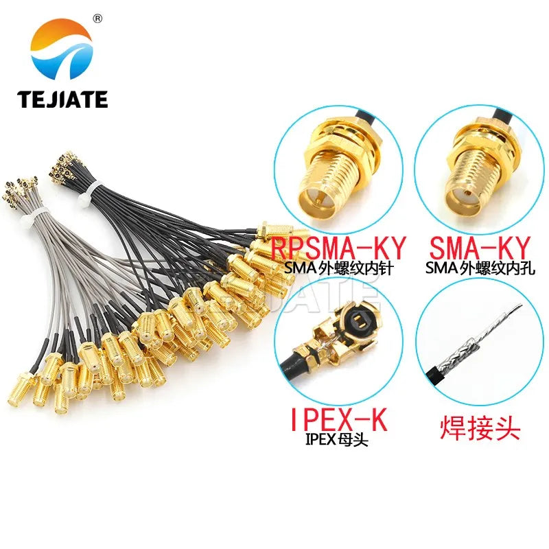 1PCS RF Antena UFL Seat to SMA connection cable WIFI/GSM/3G/4G extended antenna SMA to RF Antena UFL Seat