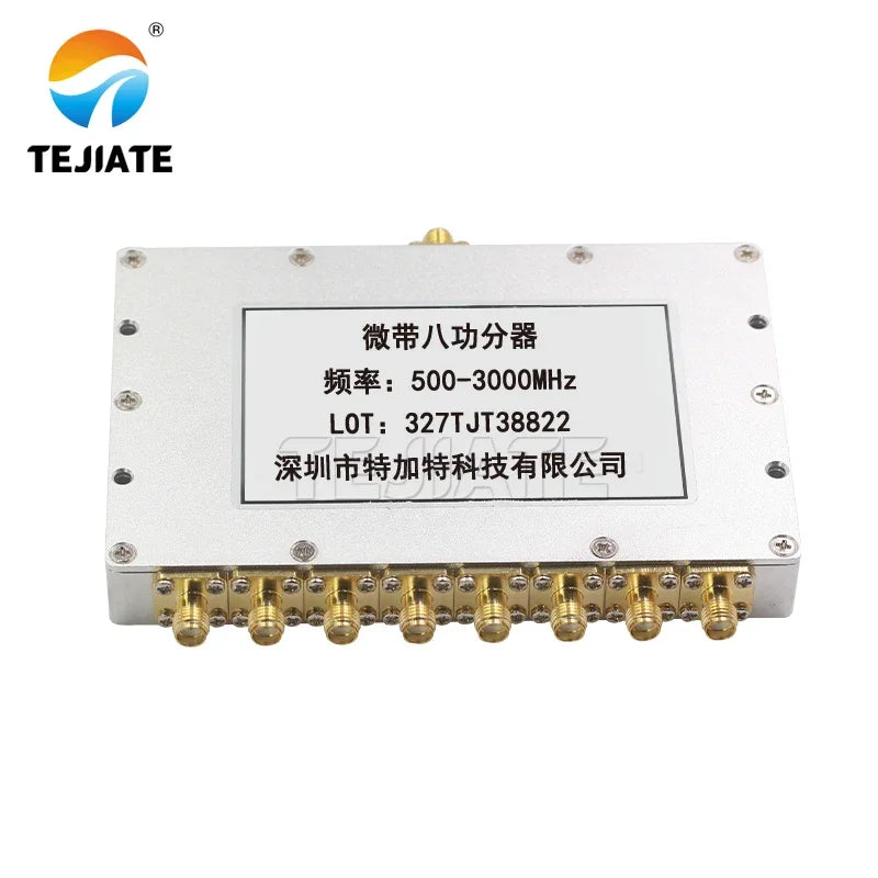 1PCS SMA power divider, one point eight, 2-6G microstrip power divider, 500-3000MHz combiner, 2.4G-6G