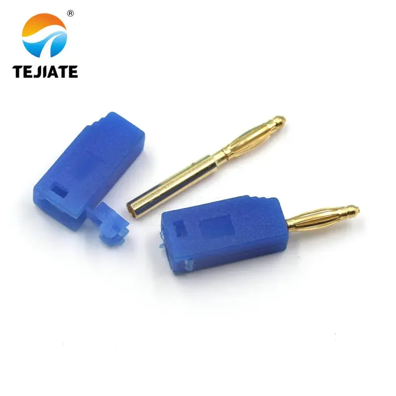 1PCS 2mm Stackable Banana Plug Lamp with 2mm Jack at the Tail, Lamp Head Plug for Flexible Disassembly and Assembly