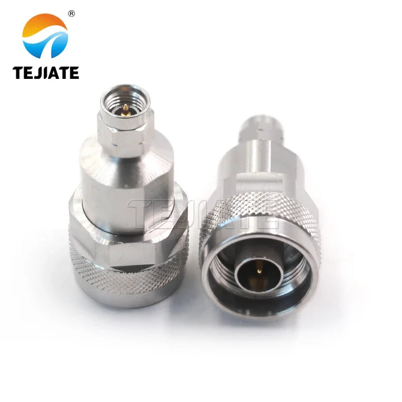 stainless steel millimeter wave SMA SMP N female to 1.85MM 2.4MM 2.92MM 3.5mm female rf coaxial high frequency adapter adaptor