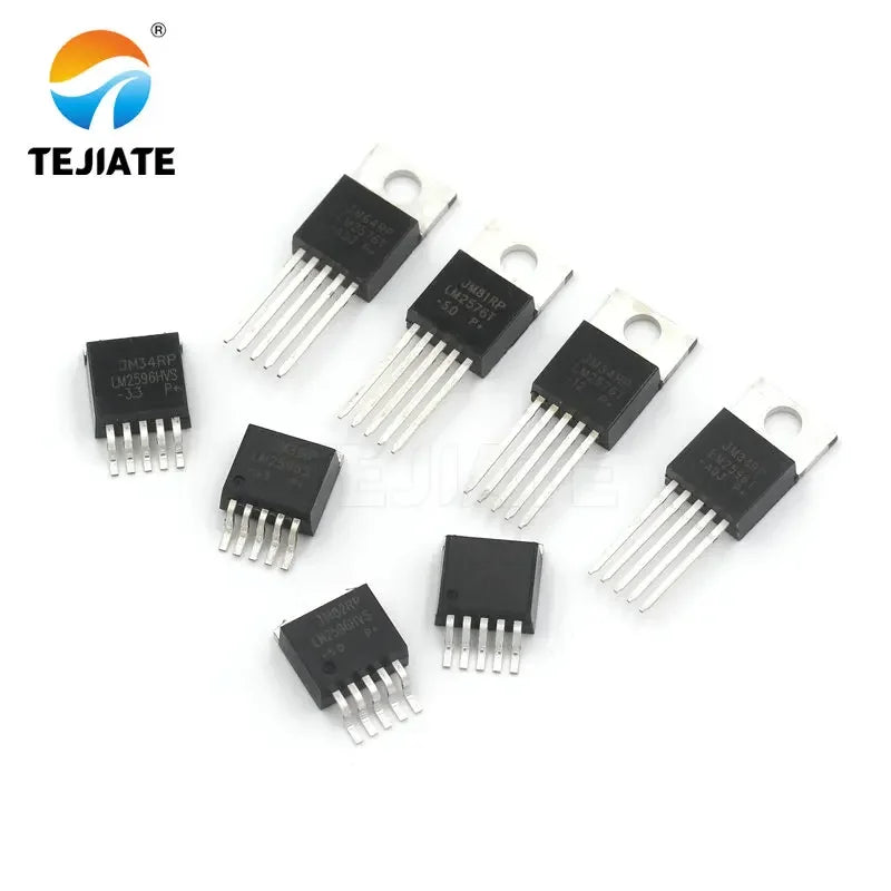 3 PCS TEJIATE Logic Chip LM2596T LM2576 LM2576S Lower Voltage Stable Voltage Power Circuit Stabilizer IC