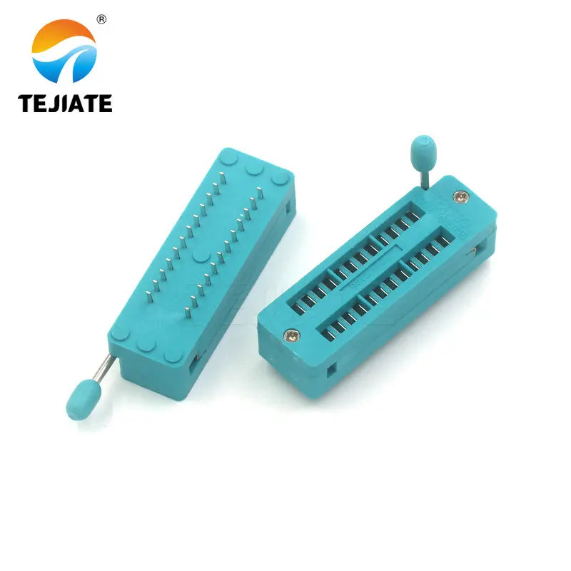 1PCS IC Locking Base Movable Socket Single Machine Chip 14/16/18/20/24/28/40P Test Pedestal