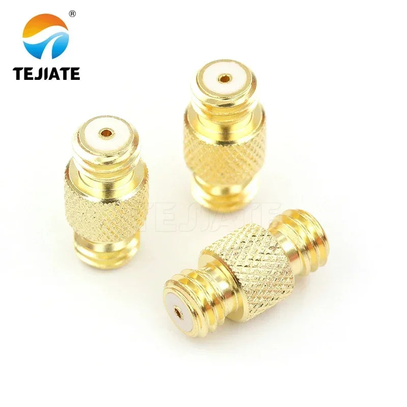 1PCS L5/M5-J/JW/KY/KK Dual Female And Male Conenctor Crimp Coaxila Cable Adapter