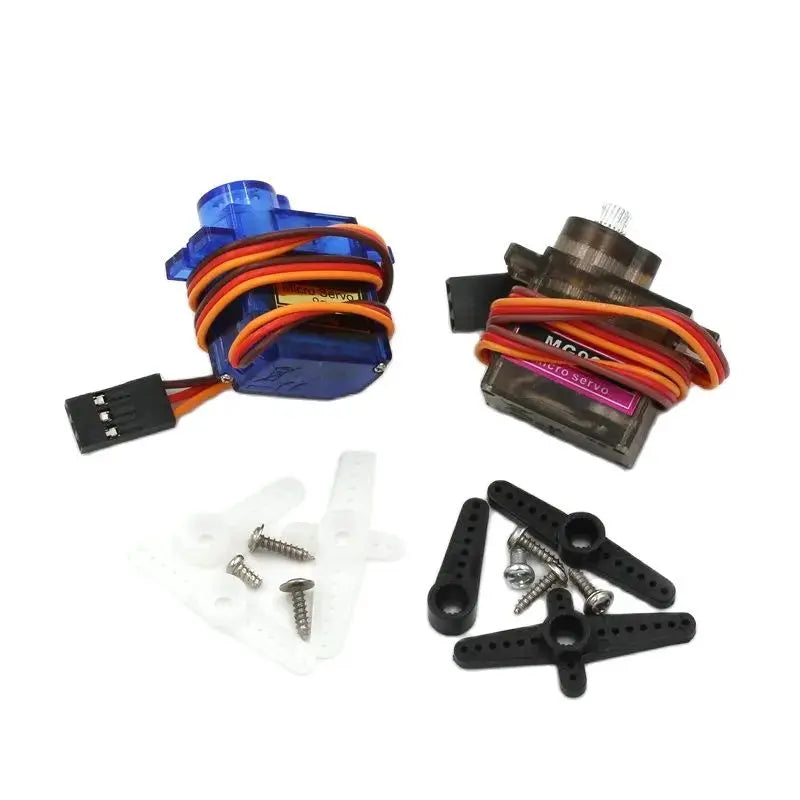 1PCS SG90 MG90S Steering Engine Module Unit Helicopter QC Fixed Wing Remote Control Aircraft  Aviation Modular Motor