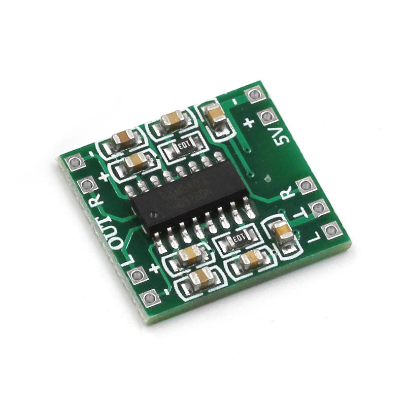 Miniature digital power amplifier board 2*3W Class D PAM8403 power amplifier module 2.5~5V power amplifier board can be powered