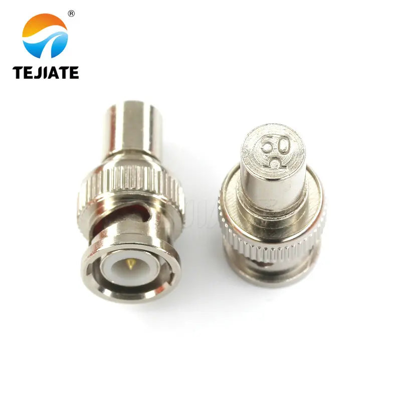 1PCS BNC Load Male Plug Termination Connector Coaxial Brass Resisitor 50/75Ohm High Quality Adapter