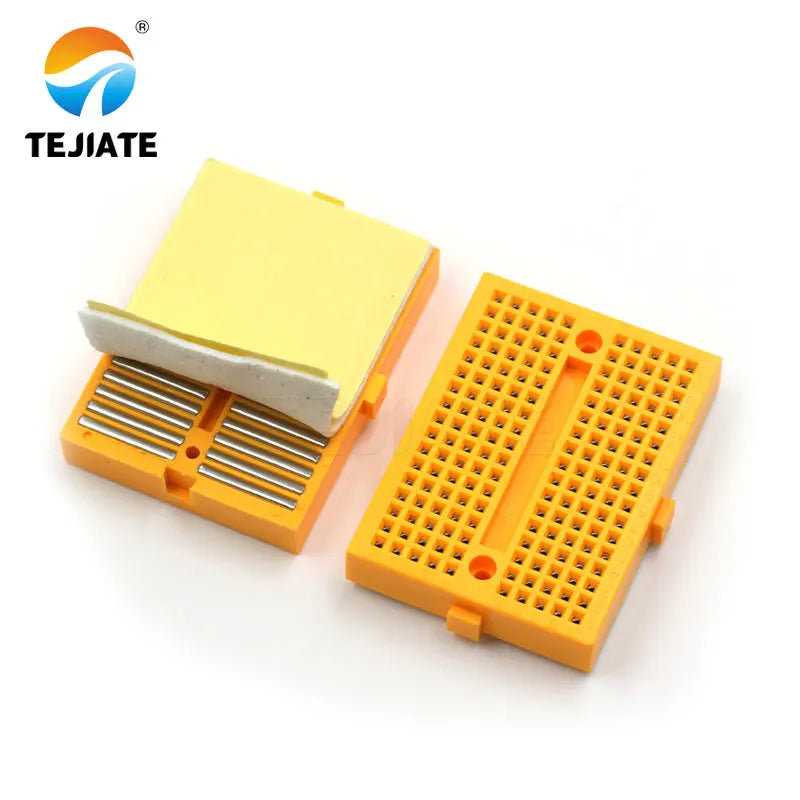 2PCS SYB-170 Universal Solderless Prototype Breadboard 170 tie-points Mini Breadboard DIY Kit White black Red yellow blue green