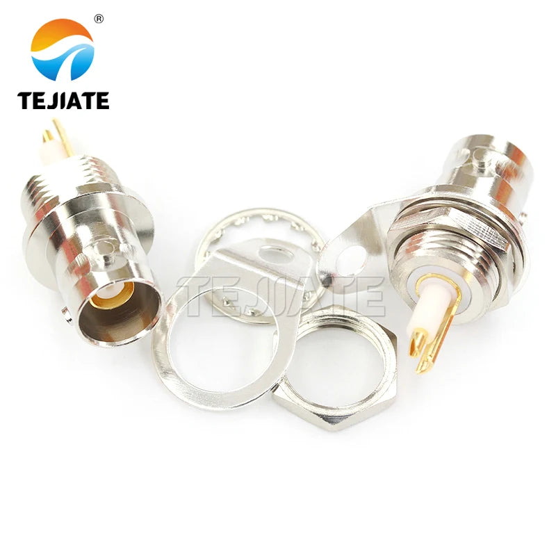 1PCS TRB-KY Triple Bayonet BNC Female Inner Hole for 1553B Cable Bus Connector