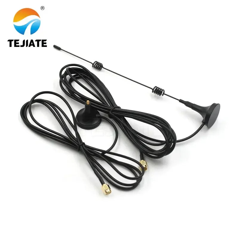 2PCS 2.4G Wifi Suction Cup Band Antenna SMA Inner Hole /Inner Pin Wireless Router WLAN Router Booster 22.5CM Height