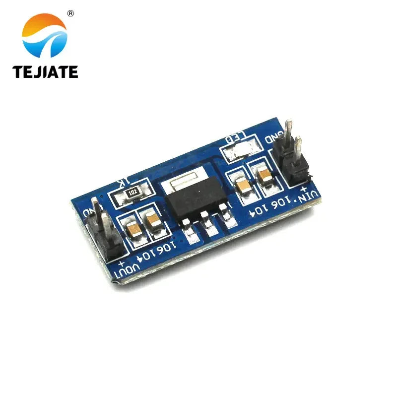 1PCS AMS1117 Lower-voltage Power Module Singlechip Unit 3.3/5V Stabilivolt Power Supply Board