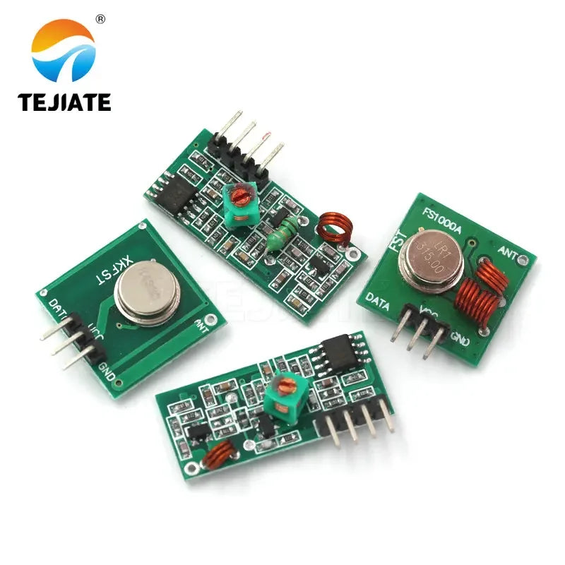 1Set 315M/433M UHF Regeneration Receiving Module  Wireless Transmission Modular Unit Transmitter + Receiver