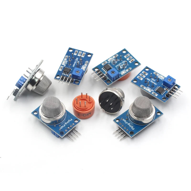 1PCS MQ-2/3/4/5 Sensor Module Air Detection Modular Device Smog/Alcohol/Methane/Combustible Gas Monitor Probe Unit Sensor Module