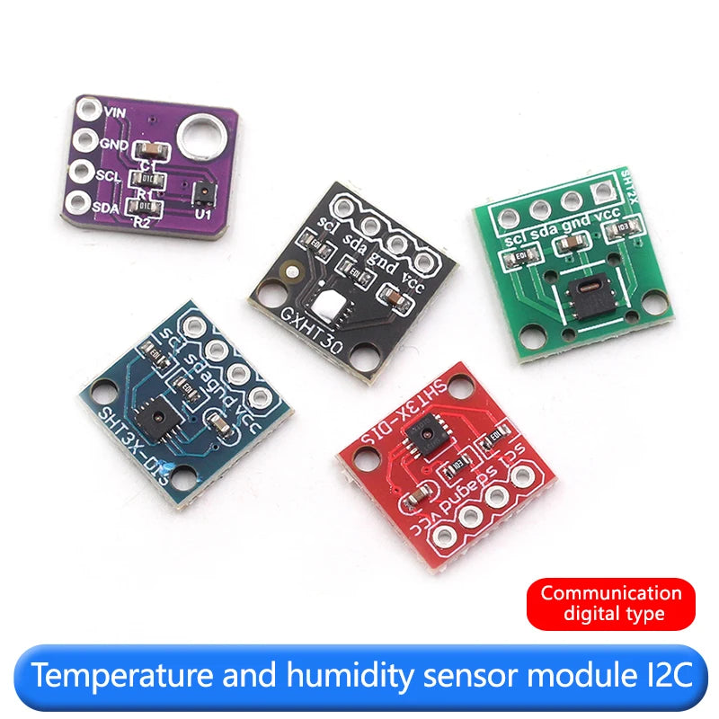 SHT20 SHT30/31/35 Temperature and Humidity Sensor Module I2C Communication Digital Wide Voltage Sensor