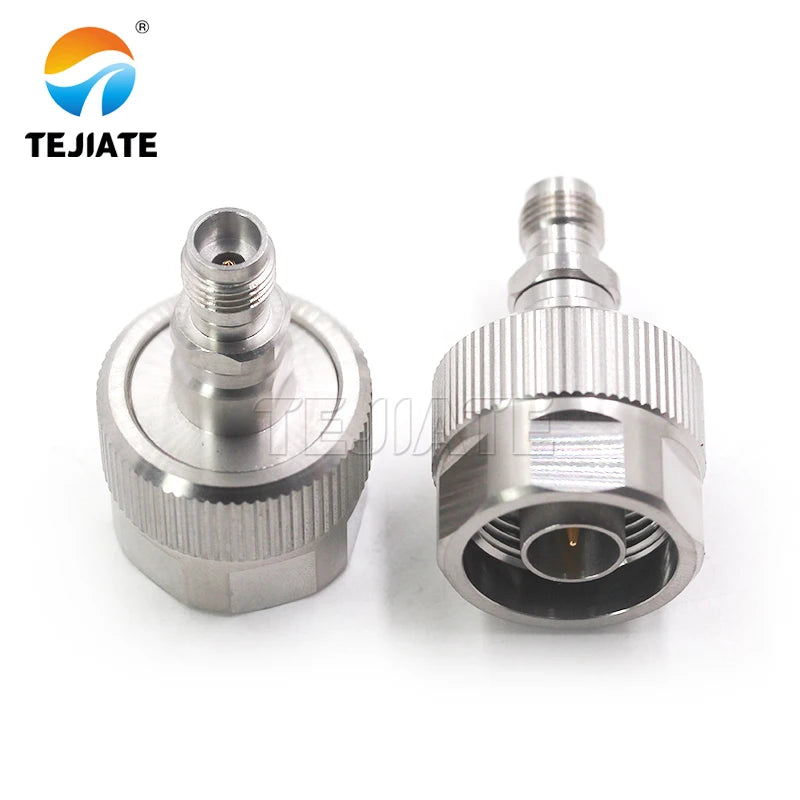 stainless steel millimeter wave SMA SMP N female to 1.85MM 2.4MM 2.92MM 3.5mm female rf coaxial high frequency adapter adaptor