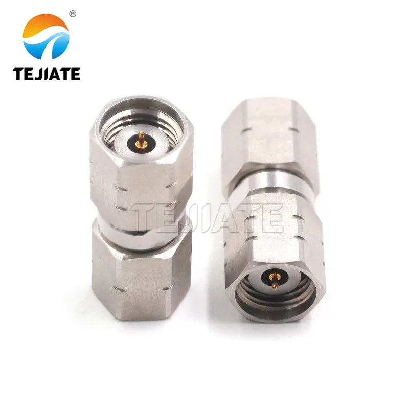 DC-40G 50G stainless steel millimeter wave 1.85mm 2.92mm 2.4mm female to male rf coaxial high frequency adapter adaptor