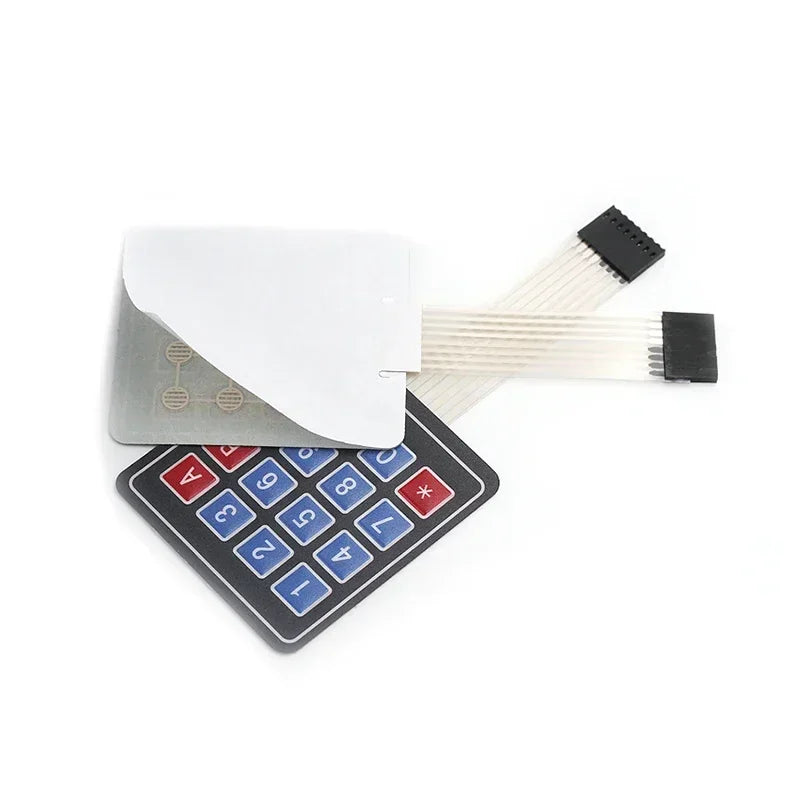4 16Key Button 4*4 Membrane Switch Keypad 1x4 4x4 Matrix Array Keyboard For DIY Kit