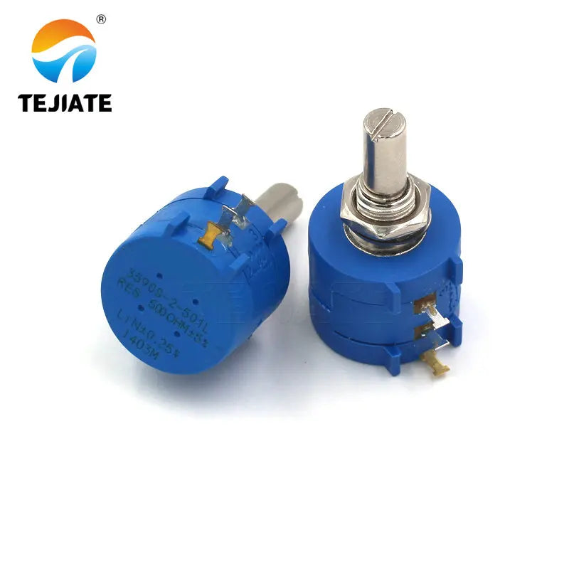 1PCS Precision multi-turn wire-wound potentiometer 3590S-2-103L 101L 201L 501L 1K2K5K10K20K50K100K scale knob